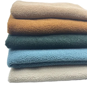 Environmentally friendly GRS soft and comfortable teddy wool polyester wool curly imitation fur toy fabric