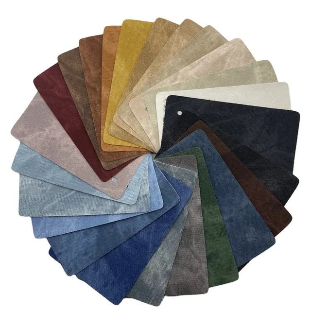 Clothing leather new fashion leather fabric clothing patch label clothing jeans leather jacket